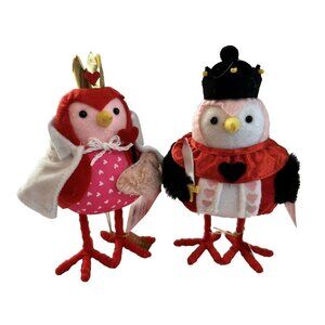 Valentine's Birds Target Spritz 2024 Collection Queenie & Kingsley Set of 2 NEW‎